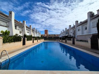 Swimming pool of House or chalet for sale in Alicante / Alacant  with Air Conditioner, Private garden and Terrace