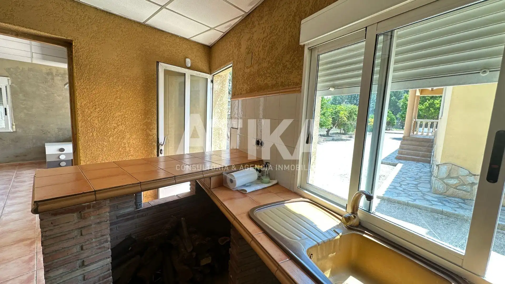 Cocina de Casa o chalet en venta en Ontinyent con Aire acondicionado, Jardín privado y Trastero