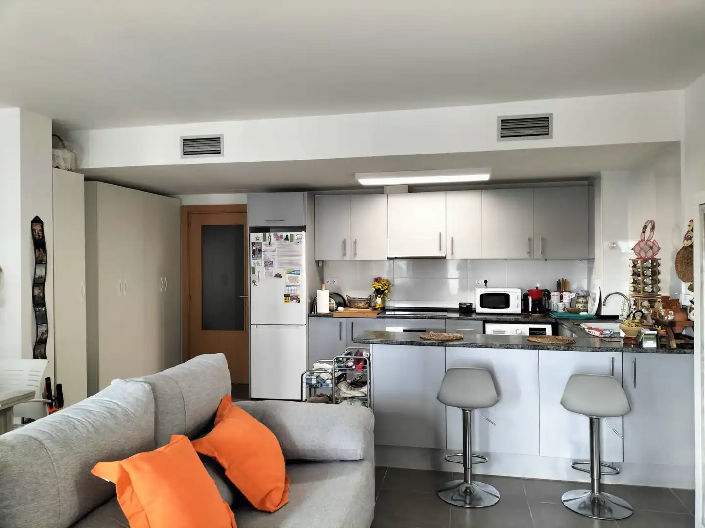 Cocina de Piso en venta en Vinaròs con Aire acondicionado, Amueblado y Horno