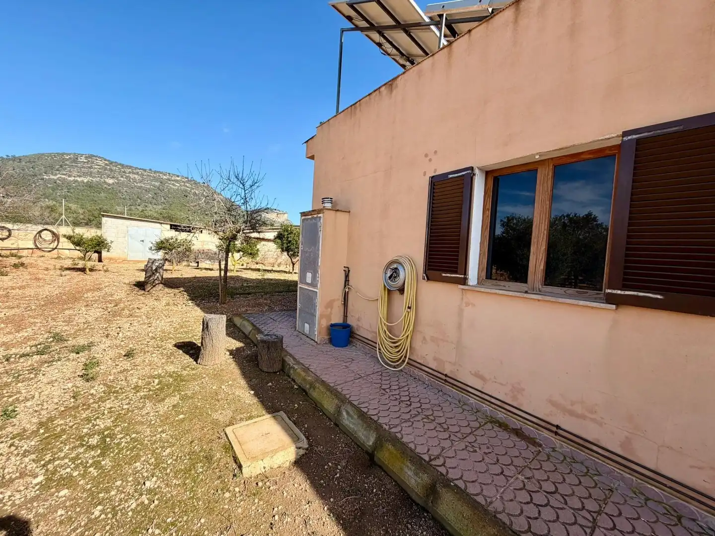 Garden of Country homes for sale in Llucmajor  with Private garden, Terrace and Alarm