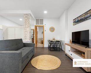 Living room of Flat for sale in Málaga Capital  with Furnished