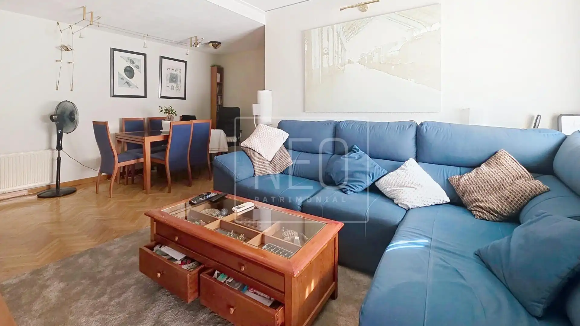 Wohnzimmer von Wohnung zum Verkauf in Alcorcón mit Klimaanlage, Heizung und Privatgarten