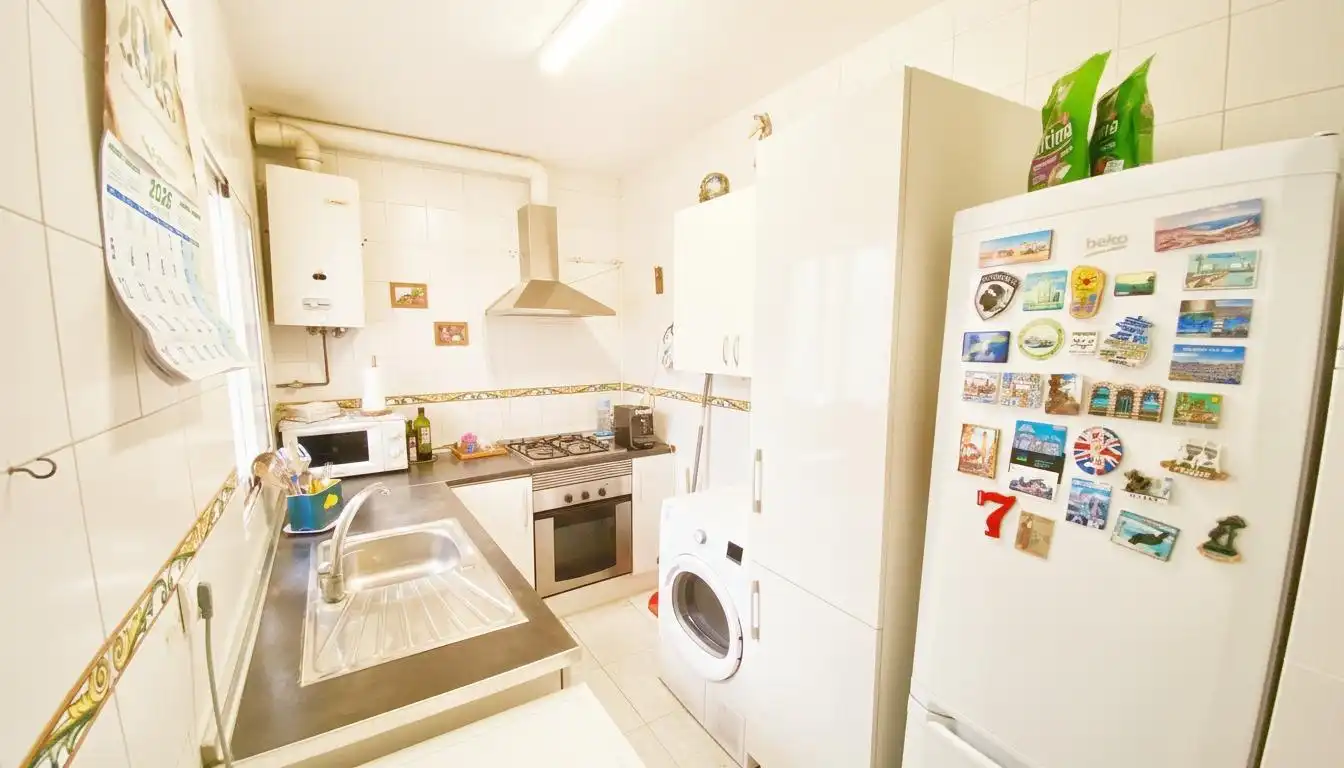 Kitchen of Flat for sale in  Palma de Mallorca  with Terrace, Storage room and Furnished
