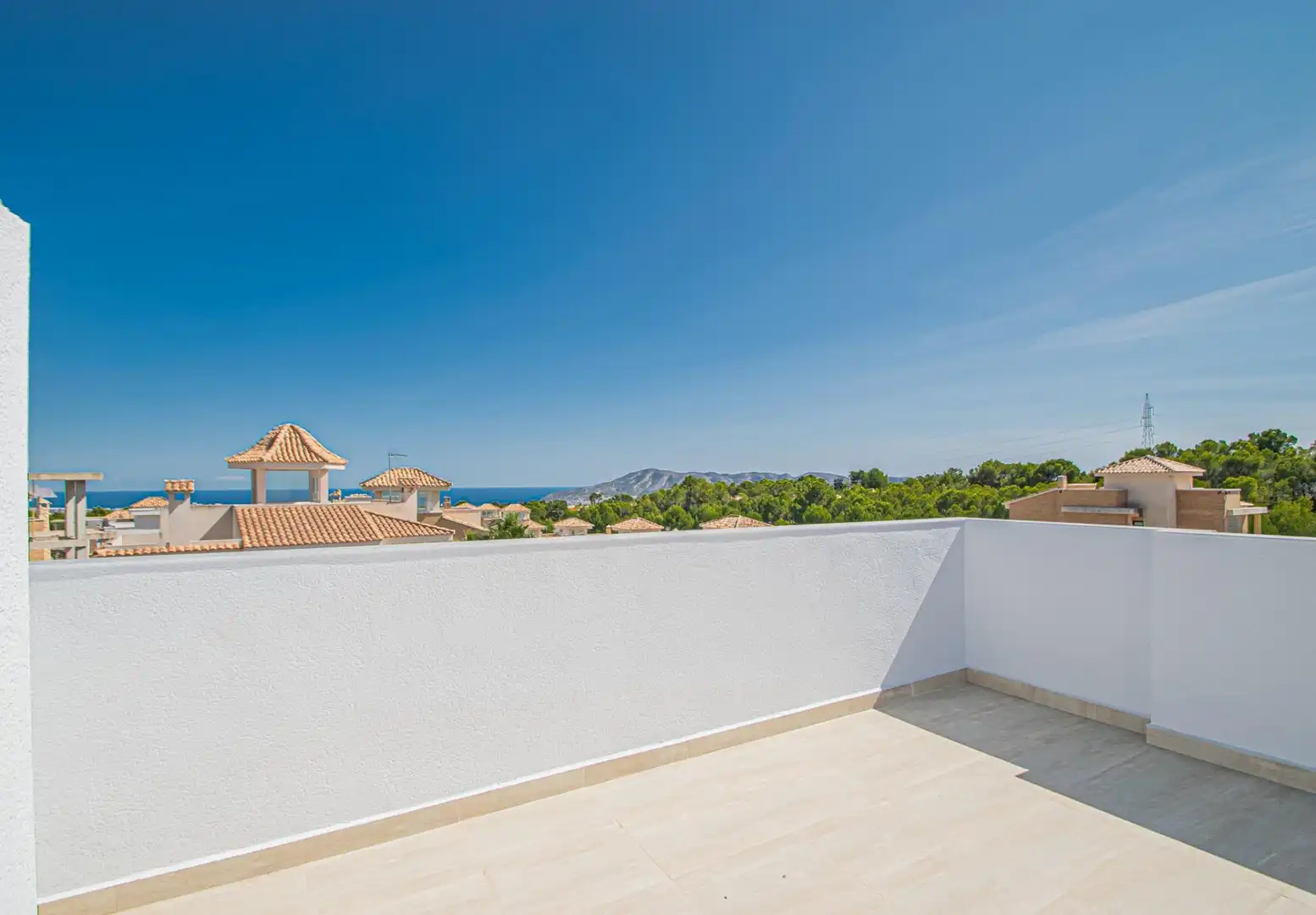 Terrassa de Casa o xalet en venda en La Nucia amb Aire condicionat, Calefacció i Terrassa