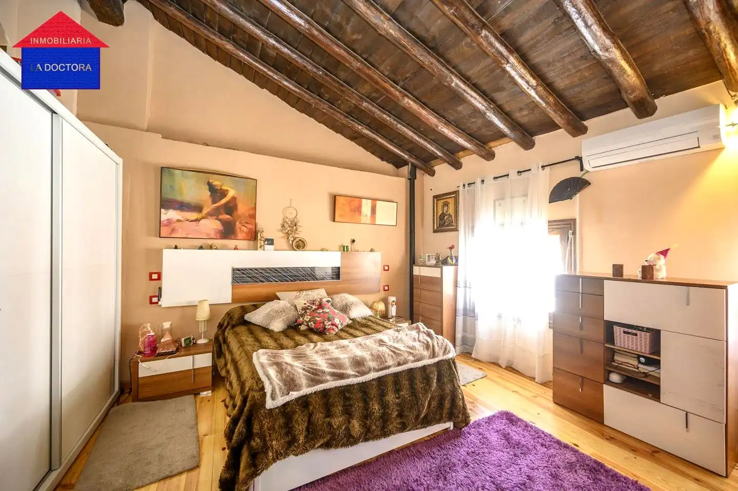 Dormitori de Casa adosada en venda en Navalcarnero amb Aire condicionat i Calefacció
