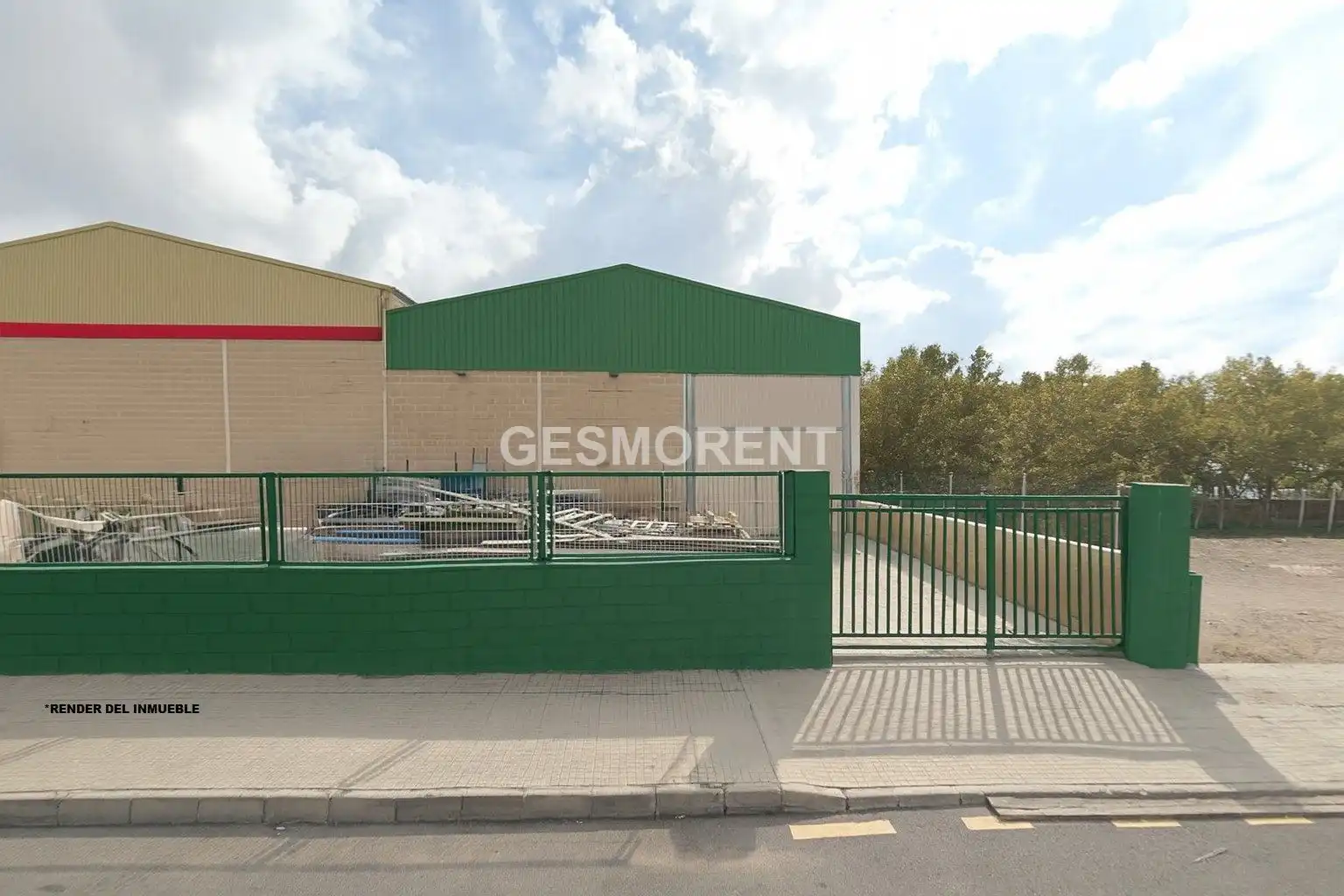 Außenansicht von Fabrikhallen zur Miete in Calvià