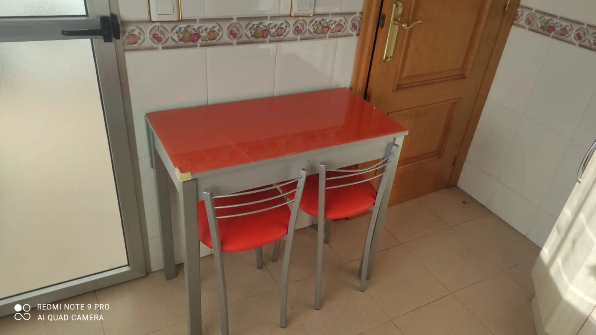 Cuina de Apartament de lloguer en Cáceres amb Aire condicionat, Calefacció i Moblat