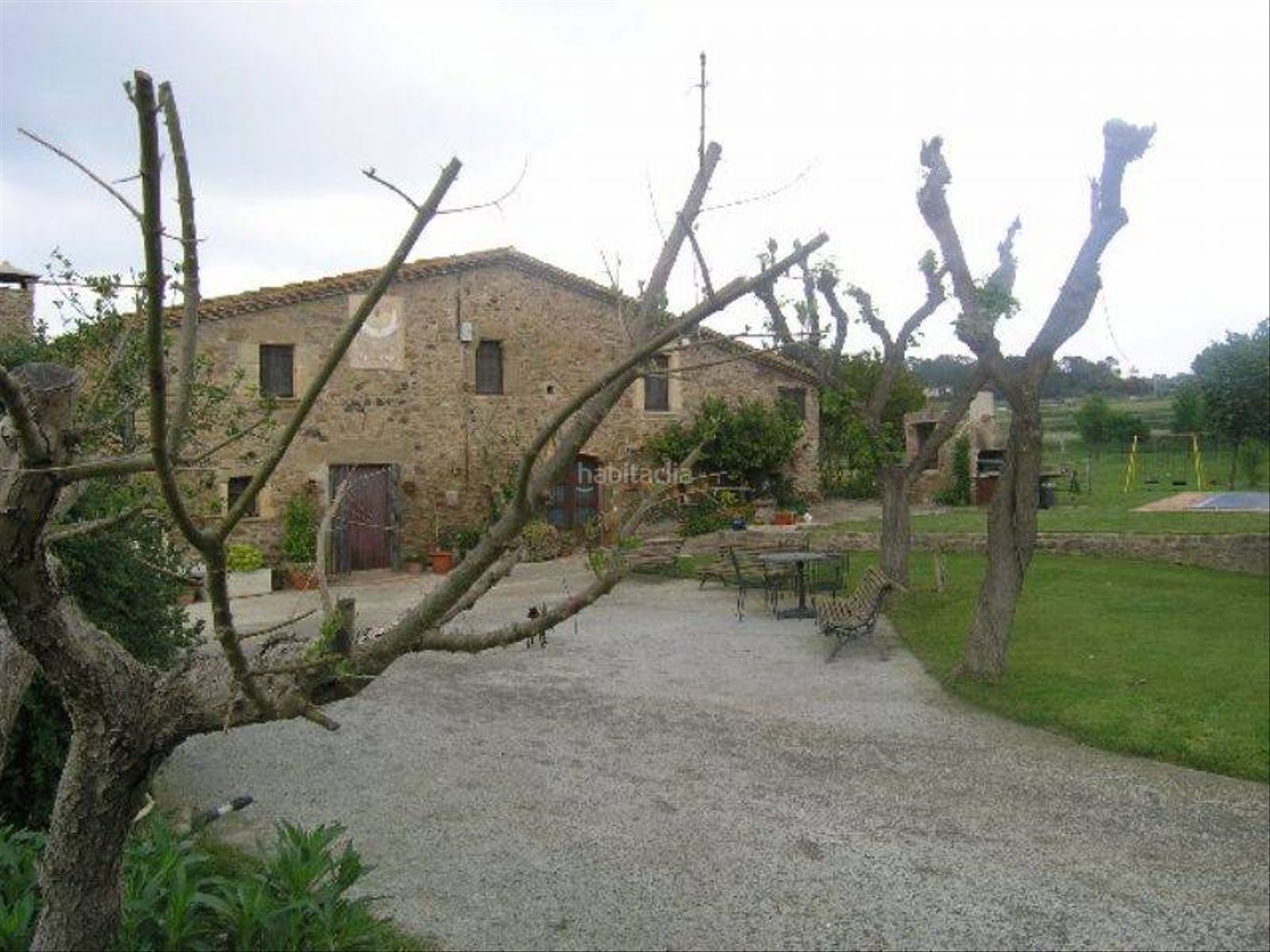 Vista exterior de Finca rústica en venda en La Pera amb Aire condicionat, Traster i Piscina