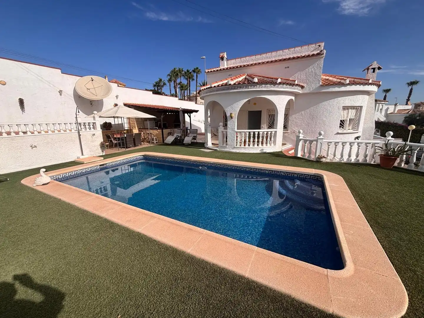 Swimming pool of Houses for sale in Ciudad Quesada