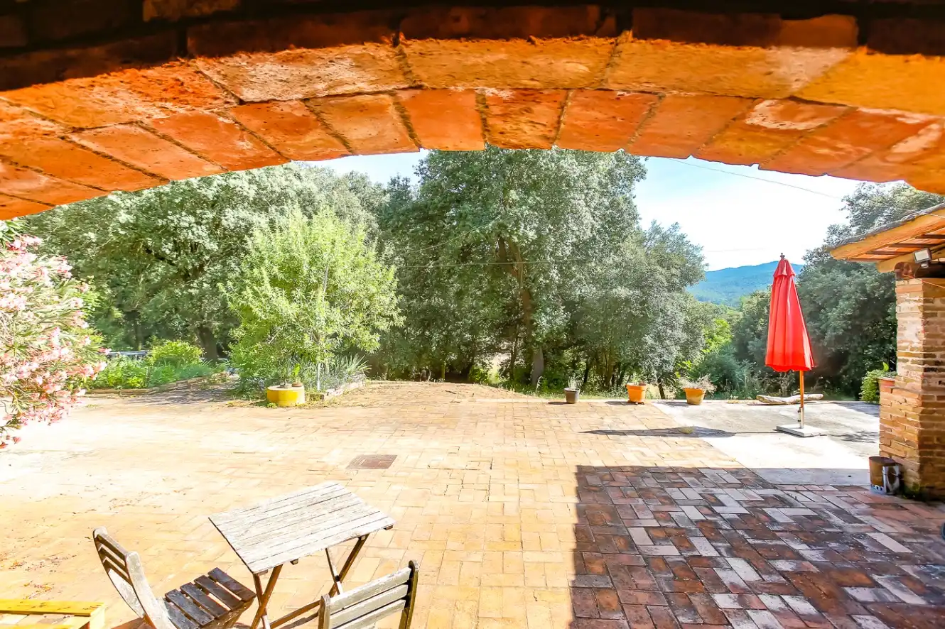 Terrace of Country homes for sale in Sant Martí Vell
