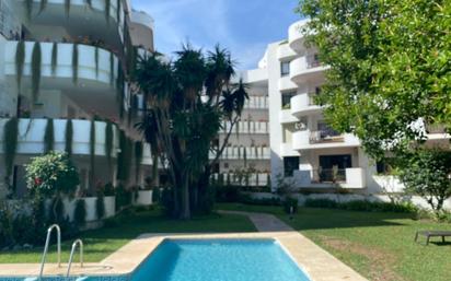 Exterior view of Flat to rent in Marbella  with Air Conditioner, Heating and Private garden