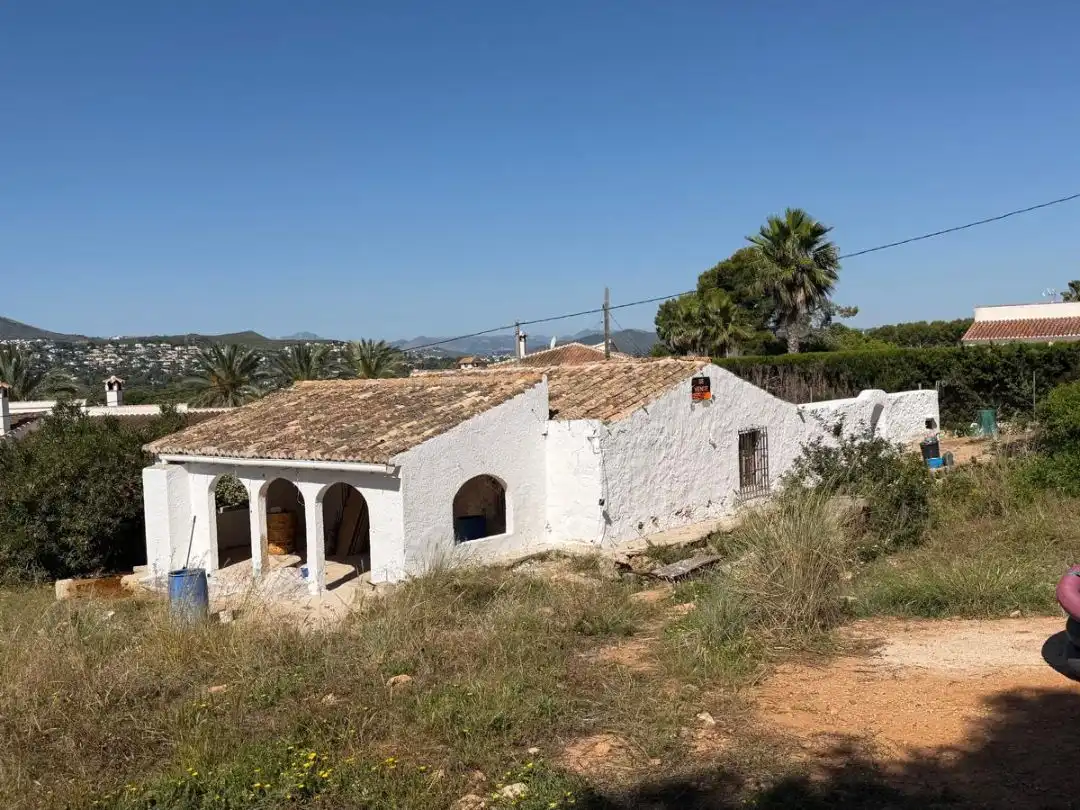 Vista exterior de Casa o xalet en venda en Jávea / Xàbia amb Terrassa