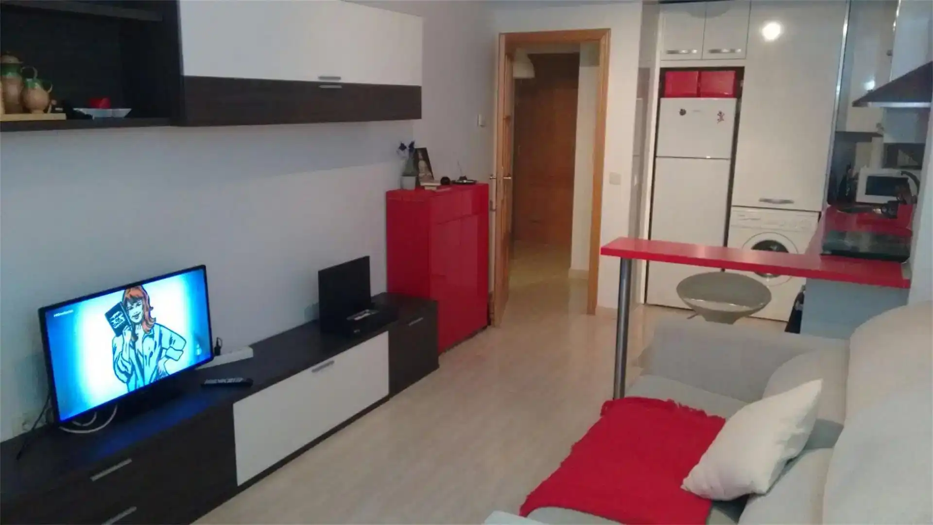 Sala d'estar de Pis en venda en Aldealengua amb Moblat, Forn i Rentadora