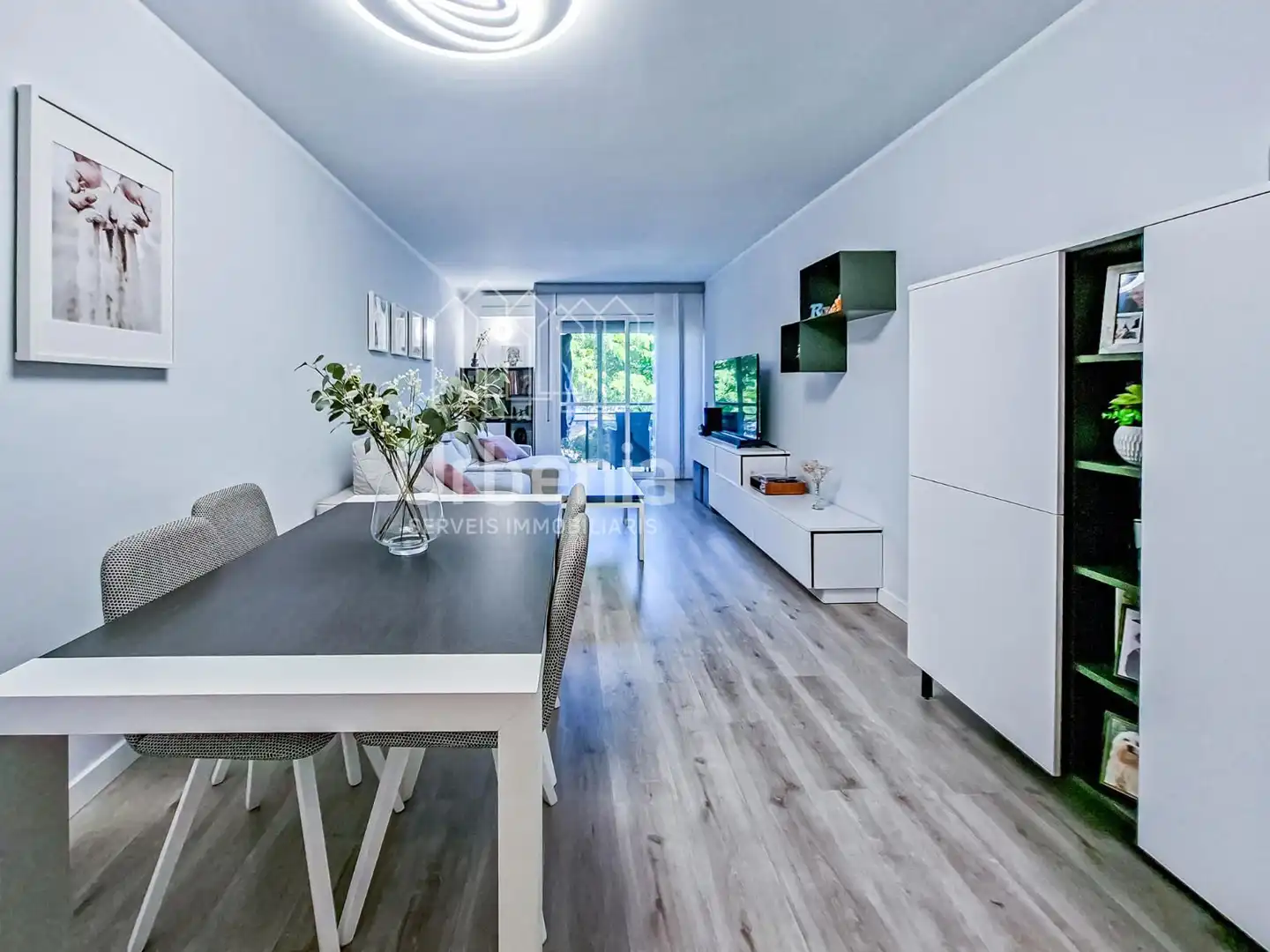 Sala de estar de Piso en venta en Sant Adrià de Besòs con Aire acondicionado, Calefacción y Terraza