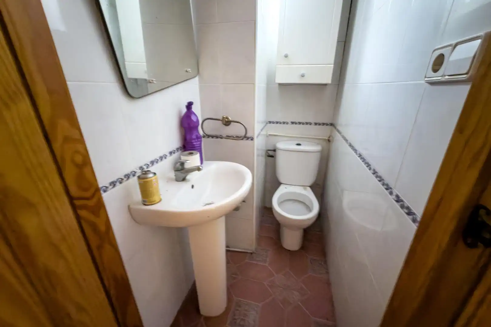 Baño de Finca rústica en venta en San Javier con Aire acondicionado, Calefacción y Jardín privado