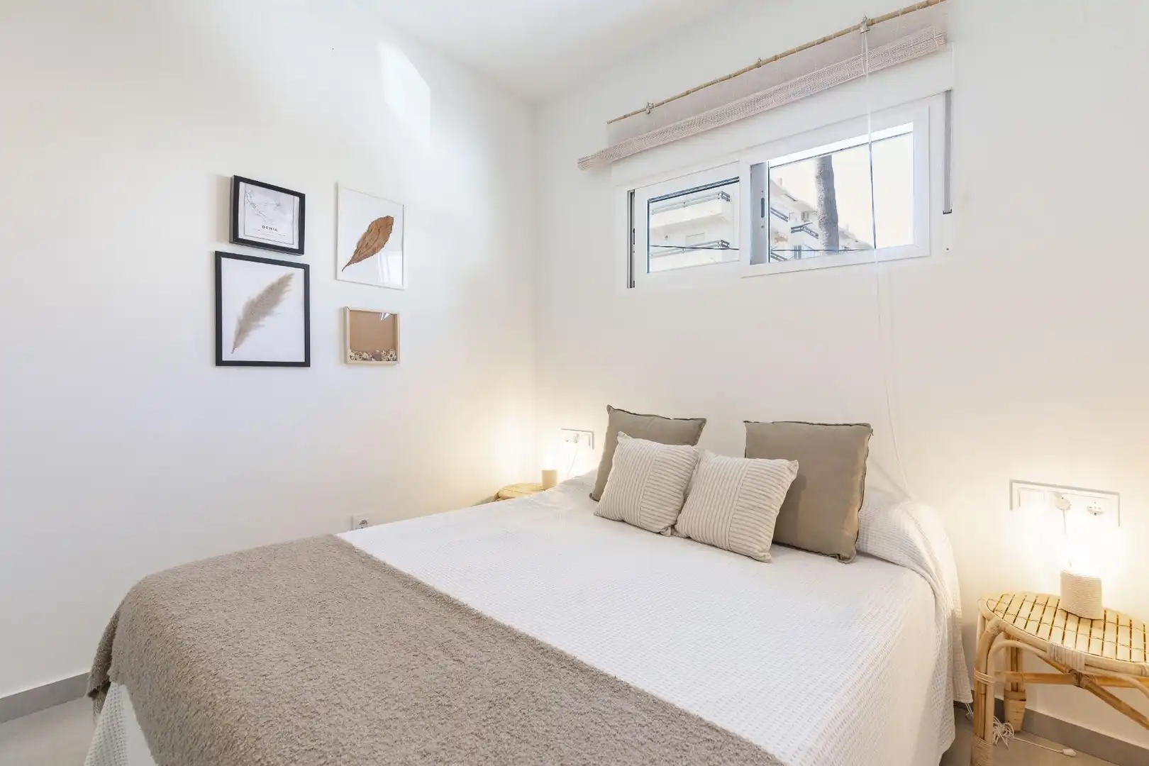 Schlafzimmer von Haus oder Chalet zum Verkauf in Dénia mit Klimaanlage, Heizung und Privatgarten