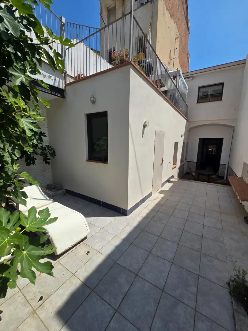 Terraza de Planta baja de alquiler en El Masnou con Aire acondicionado, Calefacción y Jardín privado