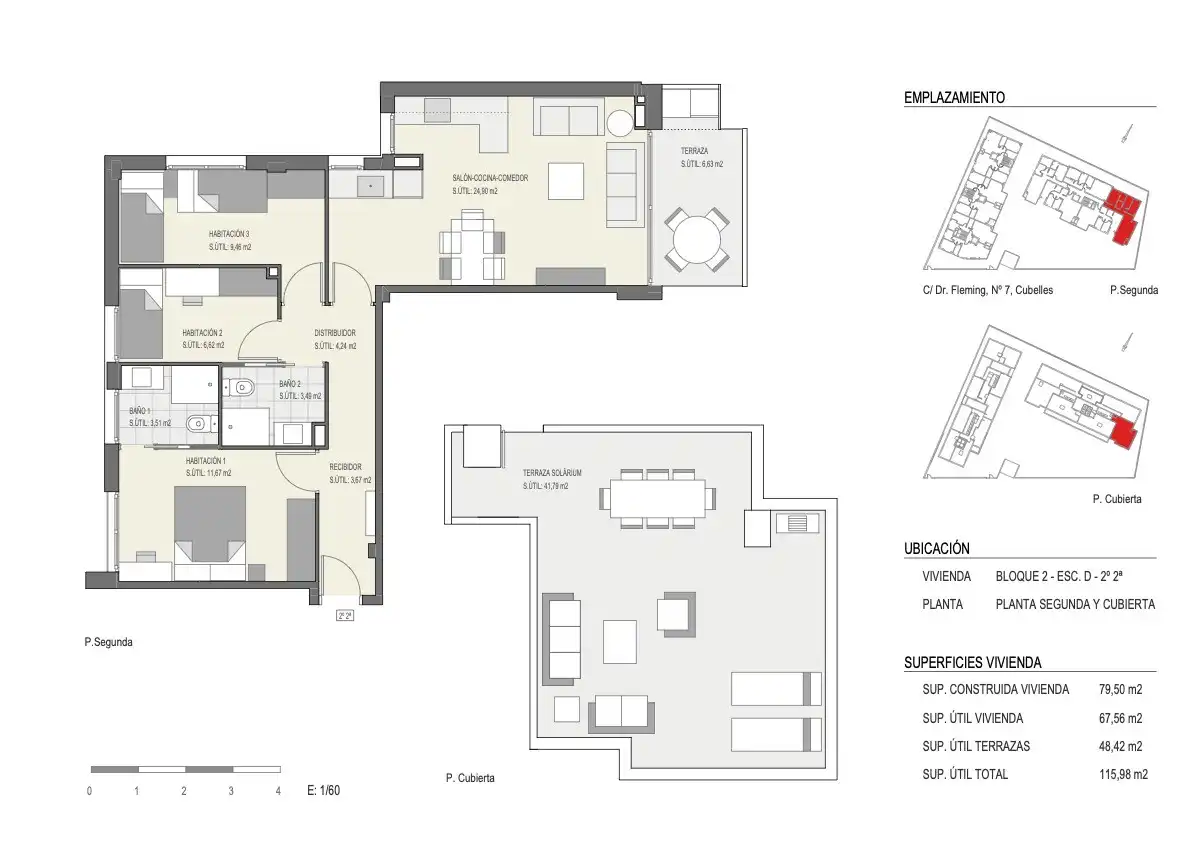 Flat for sale in Cubelles  with Air Conditioner, Heating and Terrace