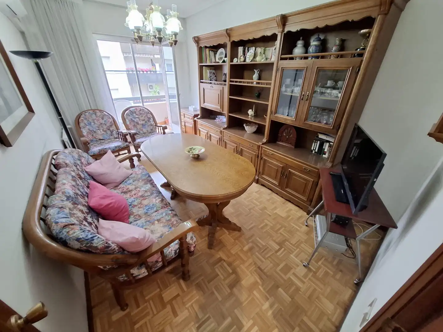 Sala de estar de Piso en venta en  Logroño con Calefacción, Amueblado y Horno