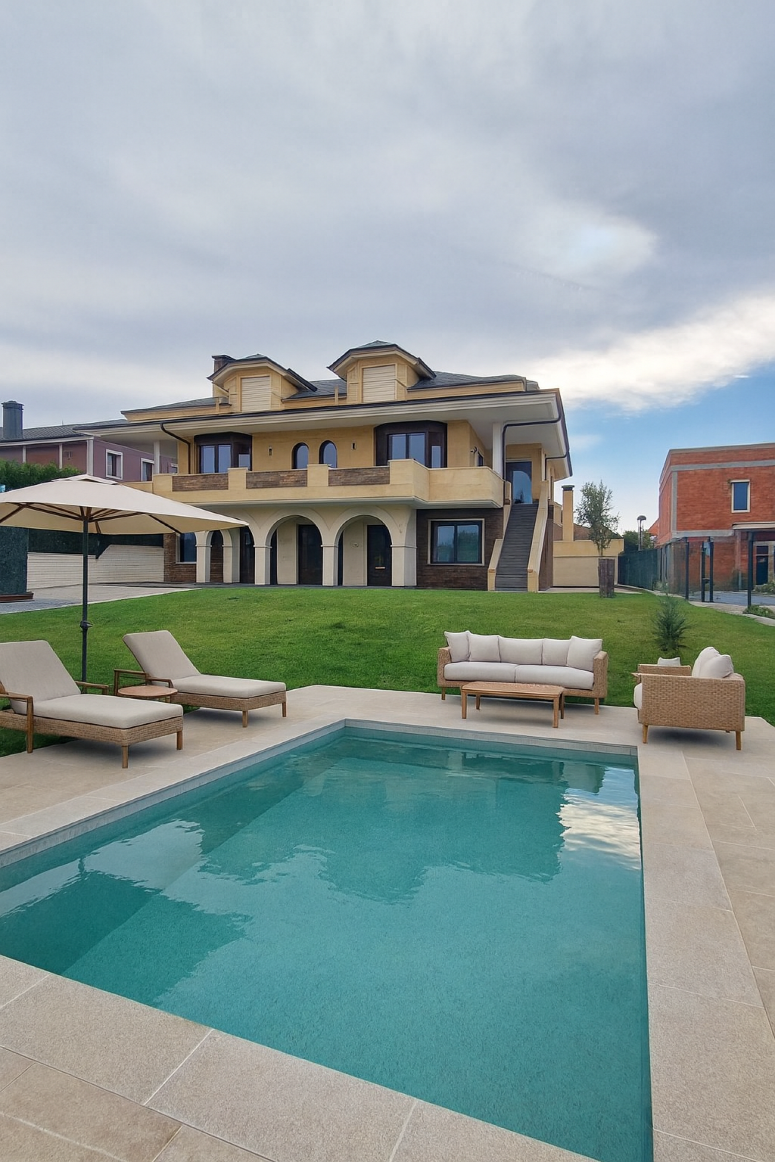 Terrassa de Casa o xalet en venda en Suances amb Calefacció, Jardí privat i Terrassa