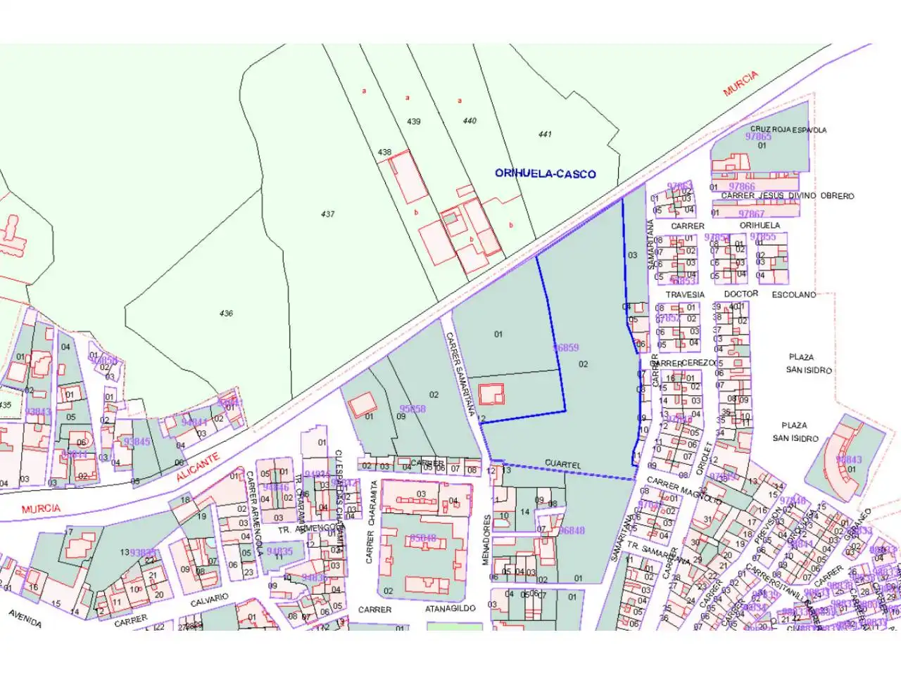 Land for sale in Orihuela