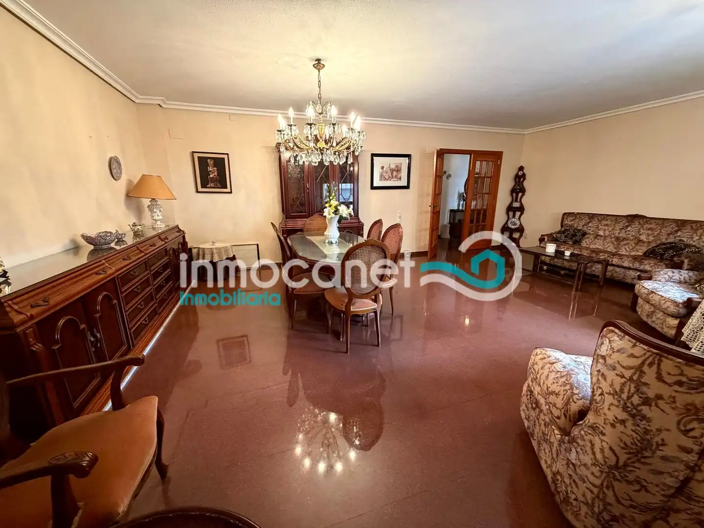 Comedor de Apartamento en venta en Oliva con Balcón