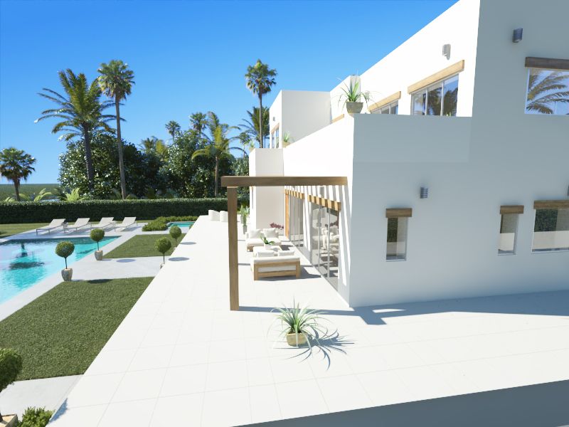 Terrace of Country house for sale in Alcalalí  with Air Conditioner, Heating and Private garden