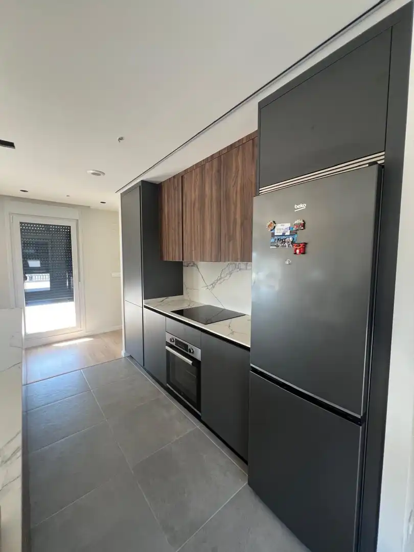 Kitchen of Flat for sale in Lardero  with Heating, Private garden and Parquet flooring