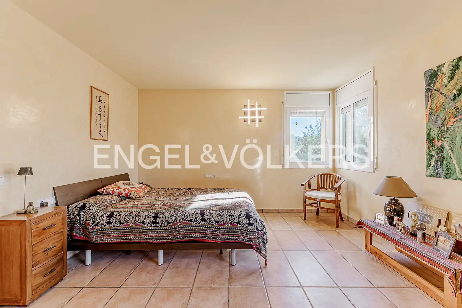 Bedroom of Houses for sale in Sant Cugat del Vallès  with Heating, Private garden and Storage room