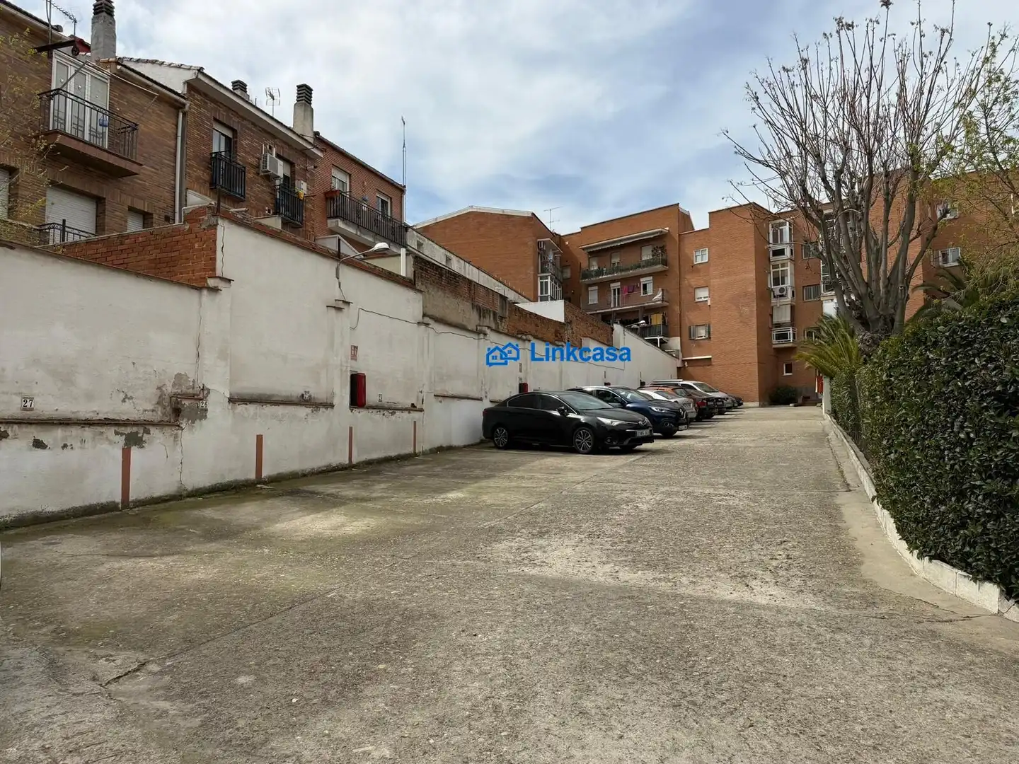 Parking of Flat for sale in Madrid  with Heating, Private garden and Terrace