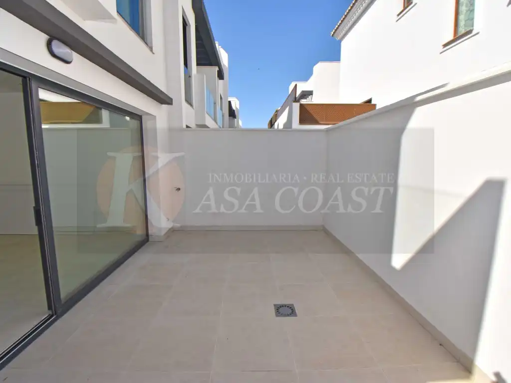 Terrace of Detached homes for sale in Mijas  with Air Conditioner and Terrace