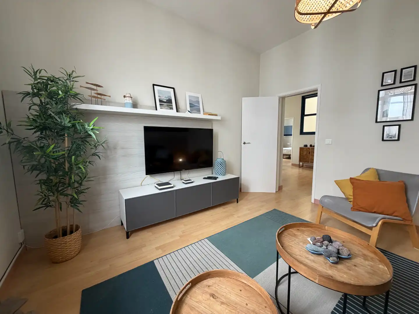 Wohnzimmer von Wohnung zum Verkauf in Agaete mit Möbliert