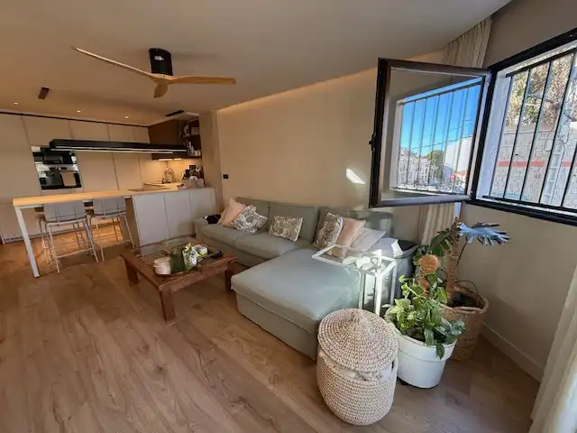 Sala d'estar de Pis en venda en Altea amb Aire condicionat, Moblat i Forn