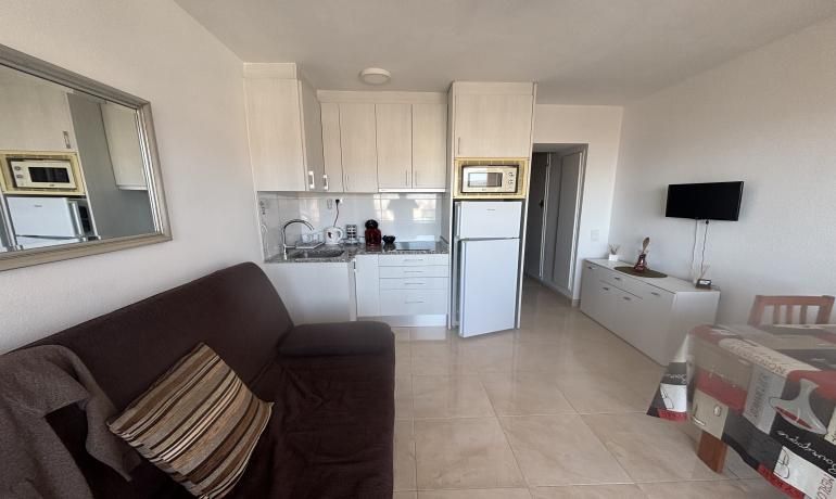 Kitchen of Flat for sale in Roses  with Private garden, Furnished and Community pool