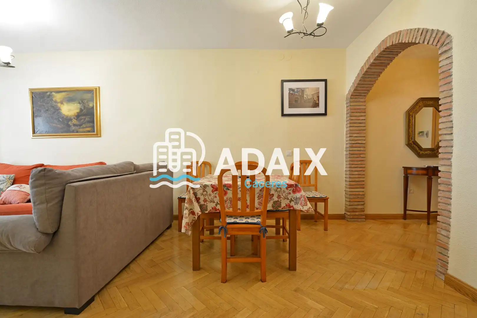 Comedor de Piso de alquiler en Cáceres con Aire acondicionado, Calefacción y Terraza