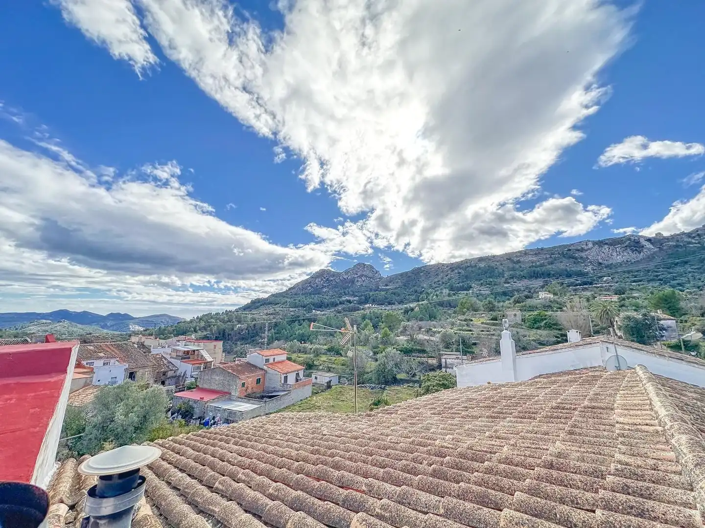 Vista exterior de Finca rústica en venta en La Vall de Laguar con Calefacción y Terraza