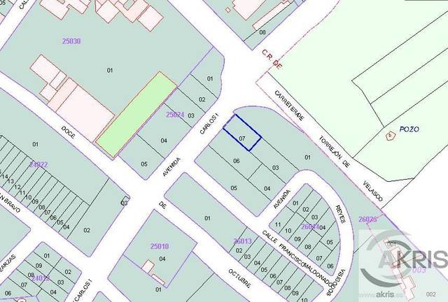 Terreno residencial en Venta en De Carlos I en Torrejón de la Calzada