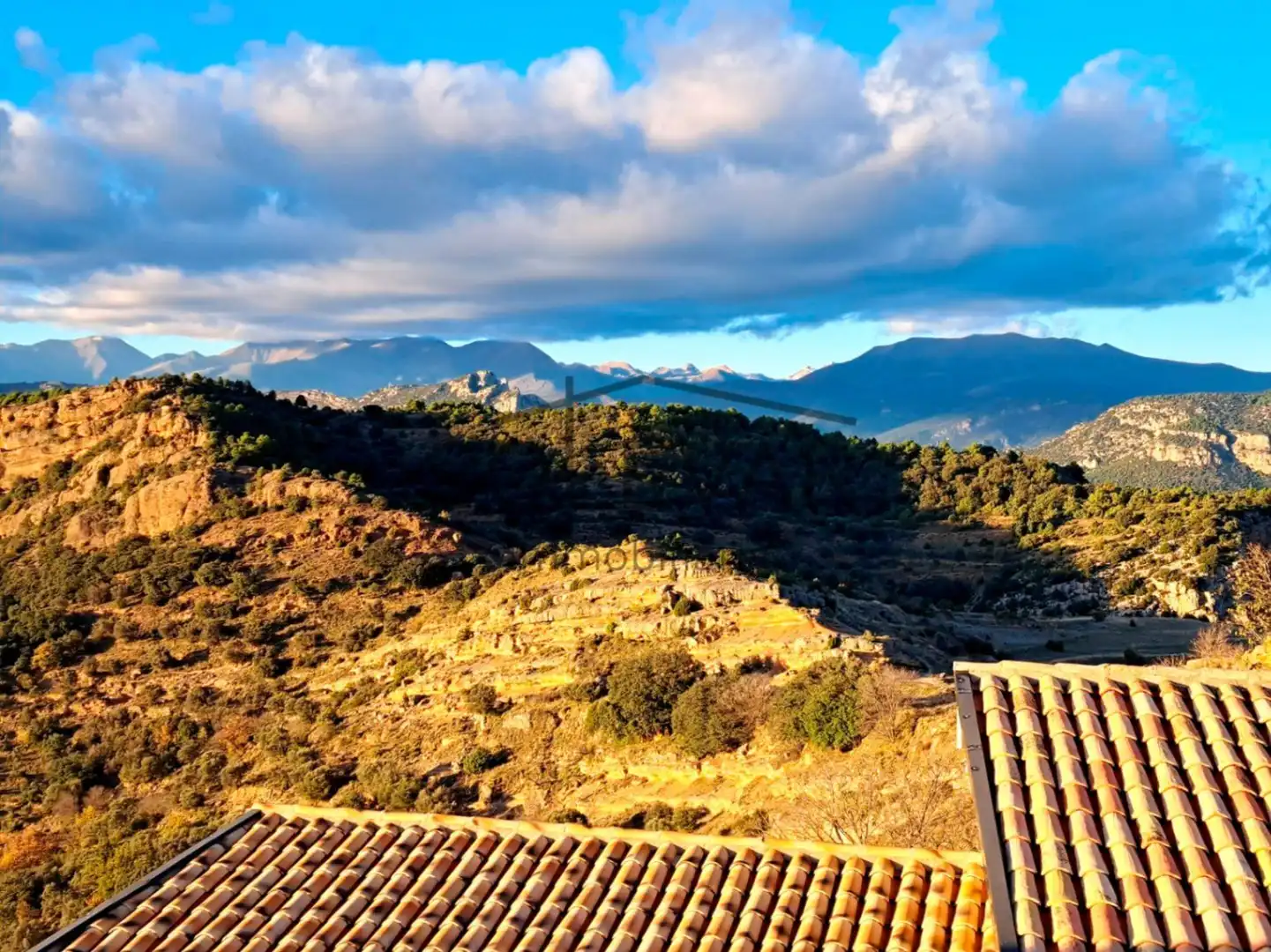 Vista exterior de Casa o xalet en venda en Conca de Dalt amb Jardí privat, Terrassa i Traster