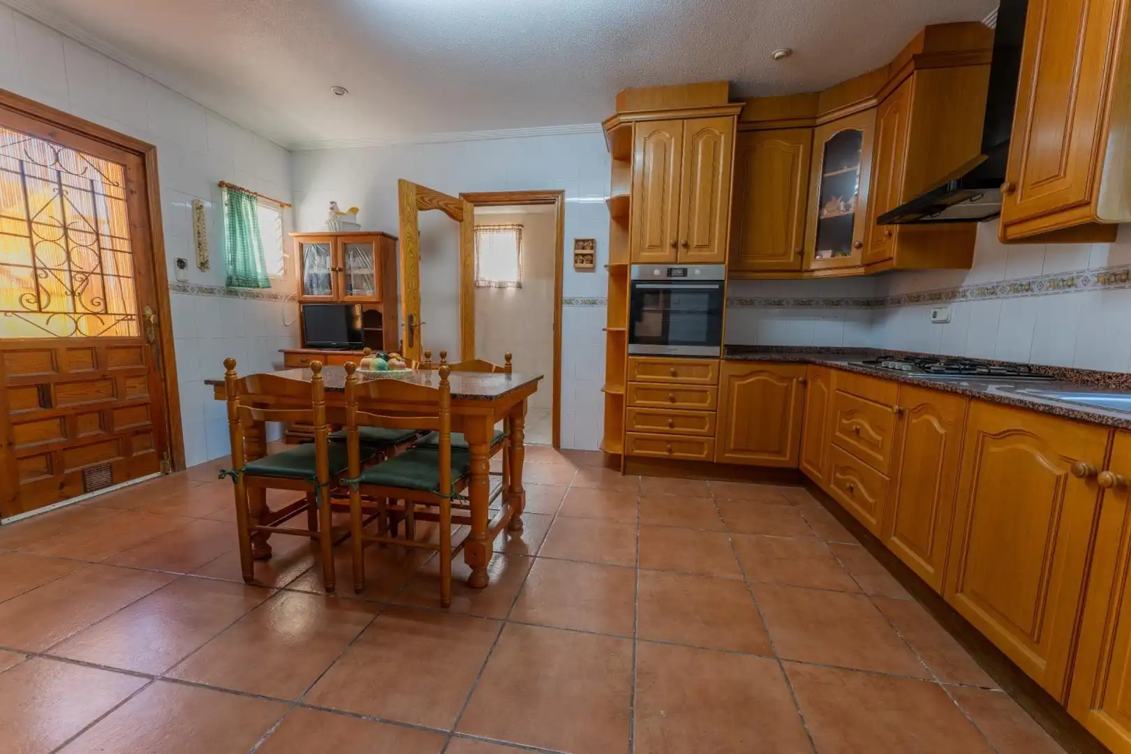 Cocina de Casa o chalet en venta en Elche / Elx con Jardín privado, Terraza y Piscina