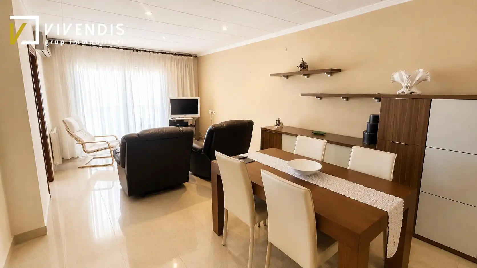 Sala d'estar de Pis en venda en Lleida amb Aire condicionat, Calefacció i Terrassa