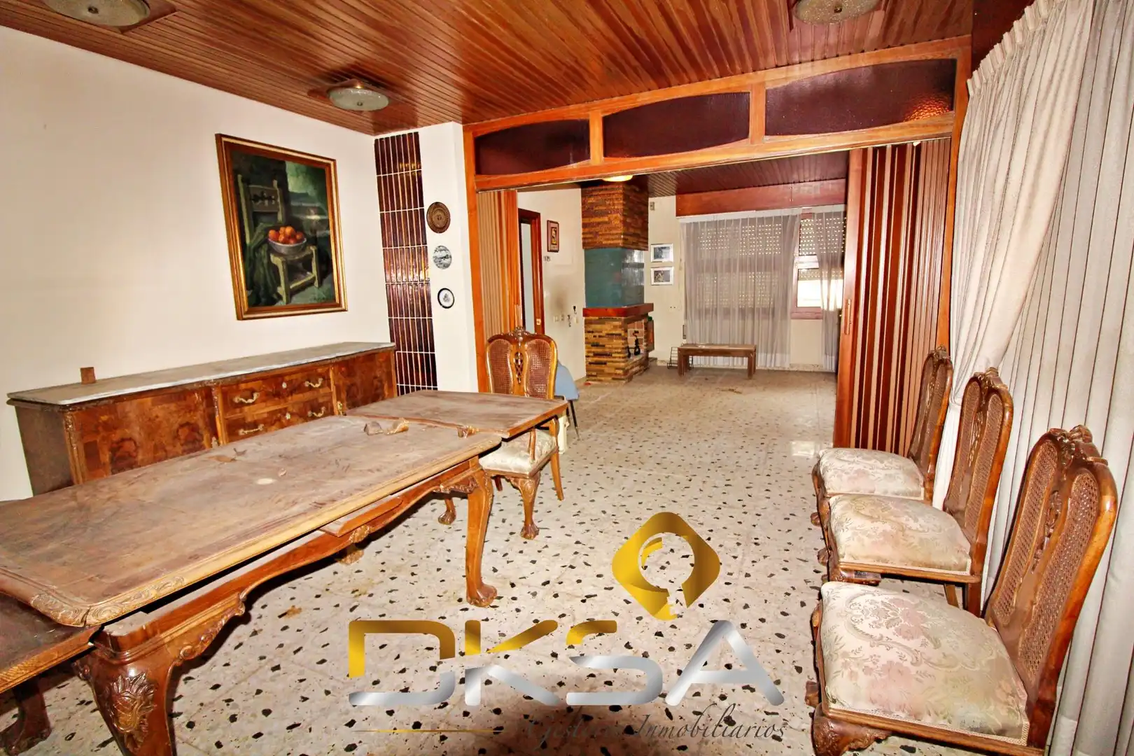 Menjador de Casa o xalet en venda en La Vall d'Uixó amb Aire condicionat, Calefacció i Jardí privat