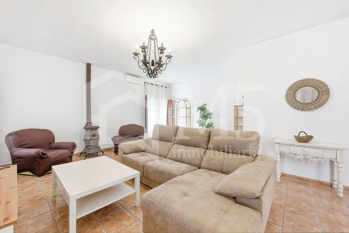 Wohnzimmer von Country house zum Verkauf in Vélez-Málaga mit Klimaanlage, Privatgarten und Terrasse
