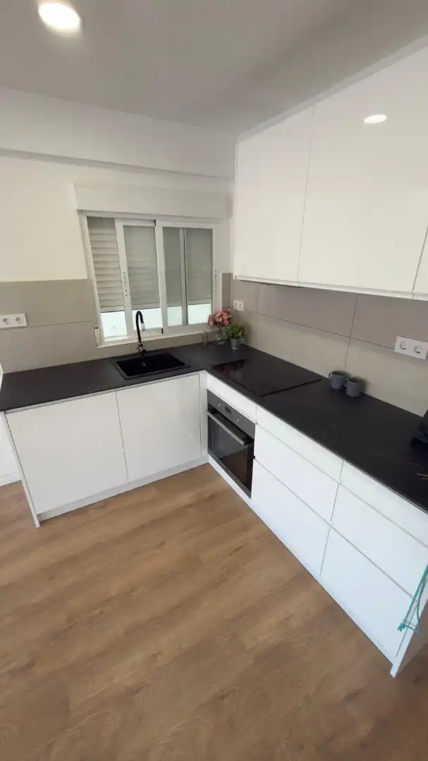 Kitchen of Flat for sale in Sagunto / Sagunt  with Oven and Balcony