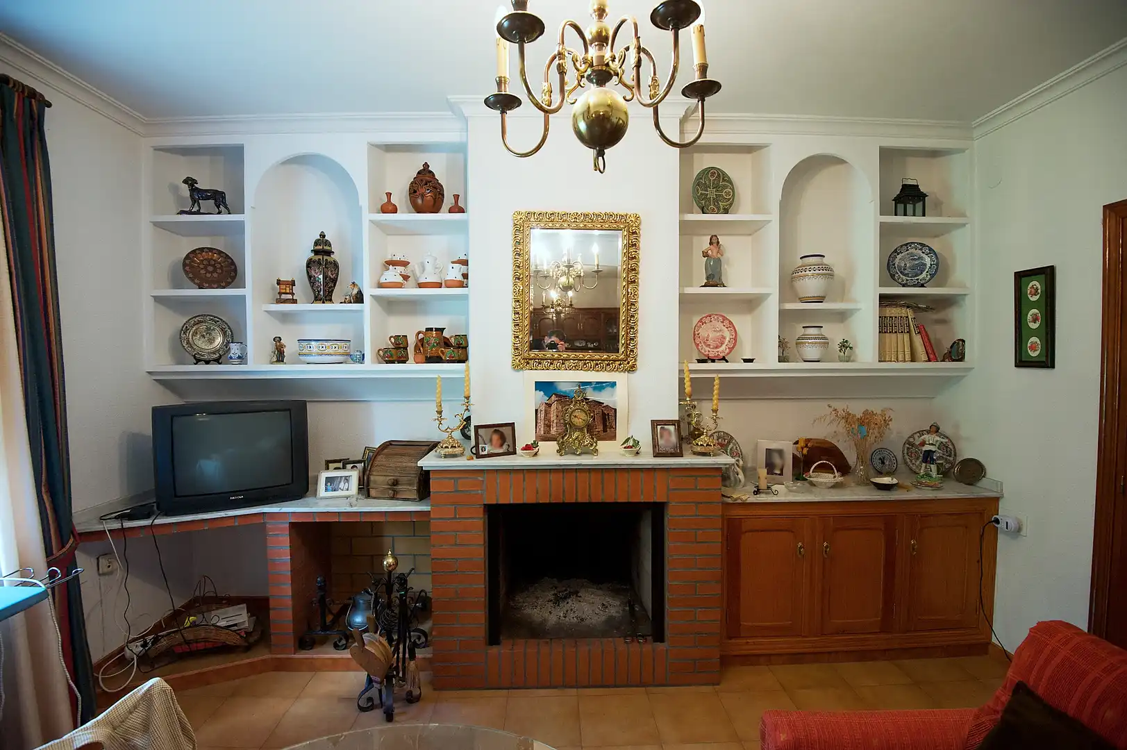 Sala de estar de Casa o chalet en venta en Torremocha con Calefacción, Trastero y Amueblado