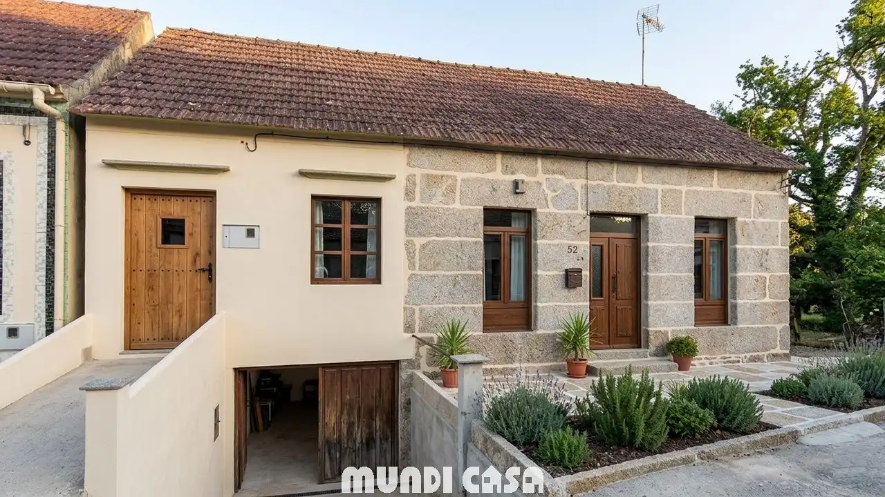 Vista exterior de Casa o xalet en venda en Boiro