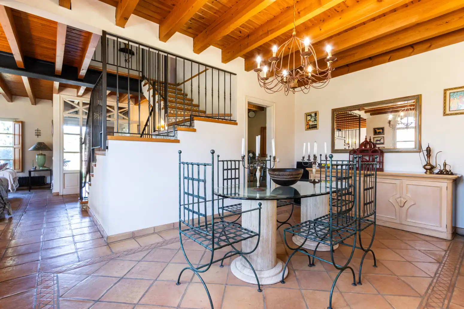 Dining room of Houses for sale in Matadepera  with Heating and Swimming Pool