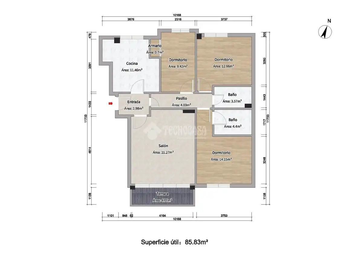 Piso en venta en Leganés con Terraza y Trastero