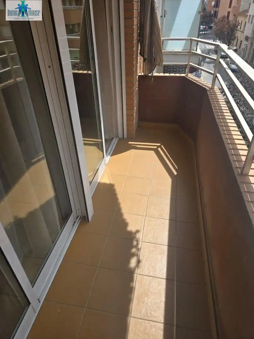 Balcony of Flat for sale in Albacete  with Heating, Terrace and Storage room