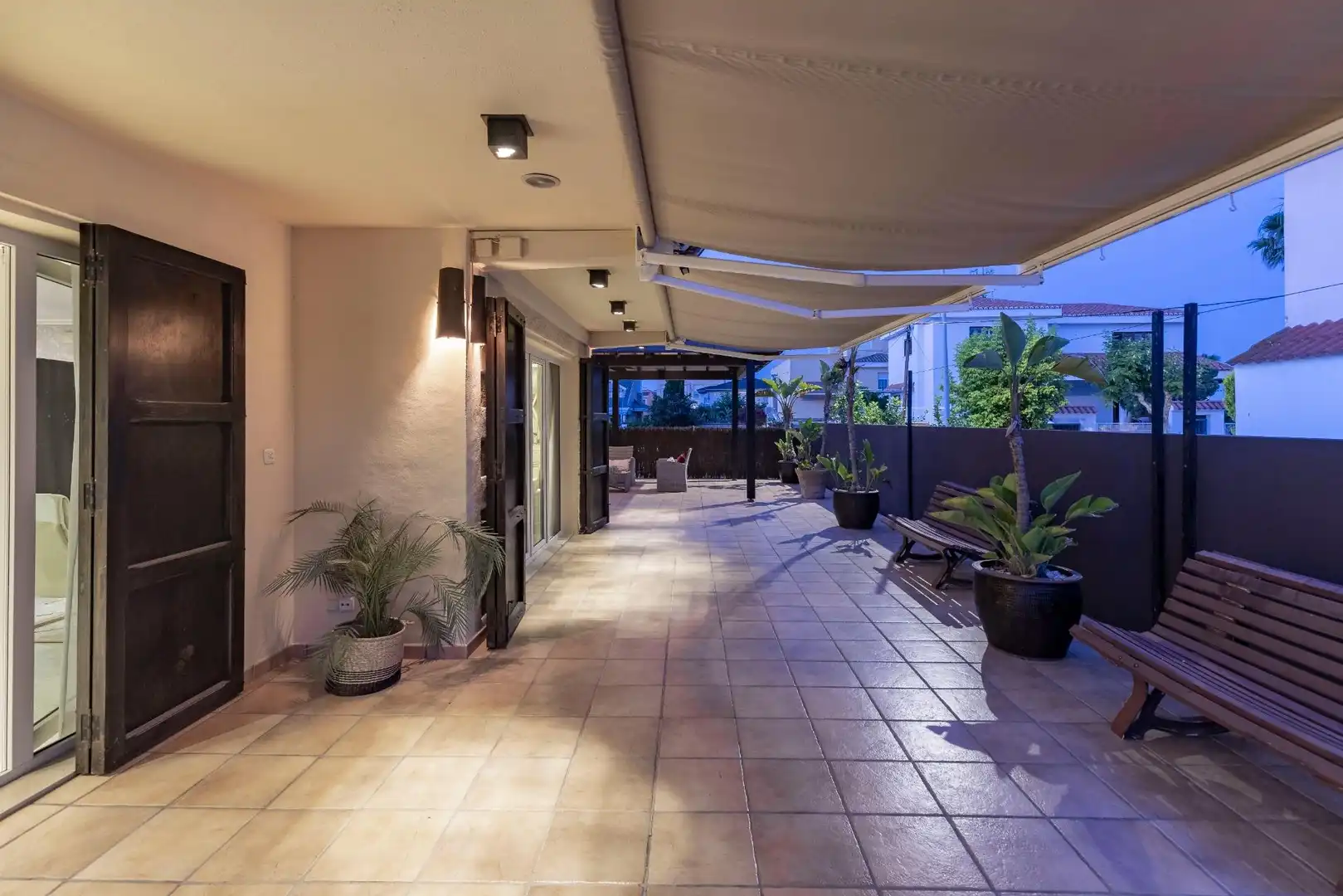 Terraza de Casa o chalet en venta en Chilches / Xilxes con Aire acondicionado, Jardín privado y Terraza