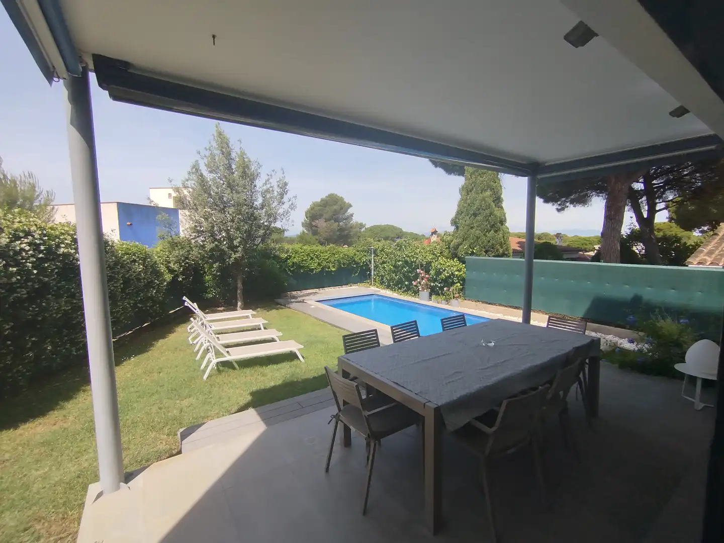 Terraza de Casa o chalet en venta en L'Escala con Aire acondicionado, Calefacción y Jardín privado